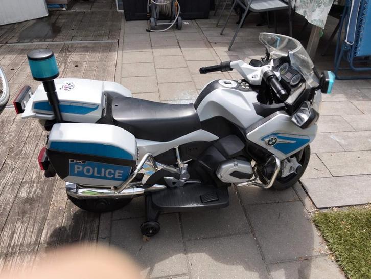 BMW politie motor, Kinderen en Baby's, Speelgoed | Buiten | Accuvoertuigen, Zo goed als nieuw, Ophalen