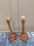 Antieke geweersteunen met hertenpootjes, Ophalen of Verzenden