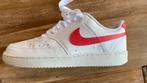 Nike Court Vision Wit/Rood - Maat 40 - Nieuw!, Kleding | Dames, Ophalen of Verzenden, Nieuw, Wit, Sneakers of Gympen