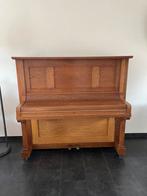 Perzina piano,  hoge kast, eiken., Muziek en Instrumenten, Piano's, Ophalen, Gebruikt