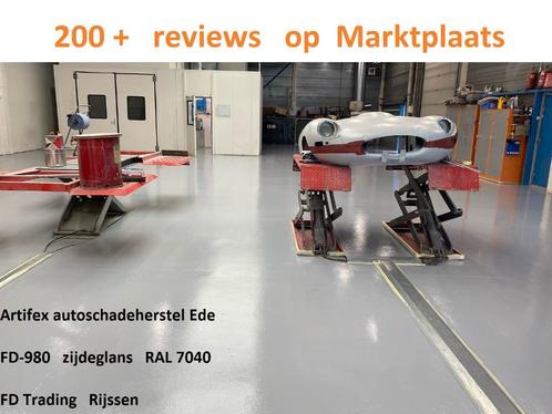 12,5 kg  2K Epoxy vloercoating voor 65 m2 .  Incl. verzenden, Doe-het-zelf en Verbouw, Verf, Beits en Lak, Grijs, Ophalen of Verzenden