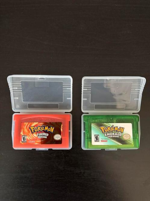 Pokemon FireRed en Emerald Reproducties, Spelcomputers en Games, Games | Nintendo Game Boy, Nieuw, Avontuur en Actie, 1 speler