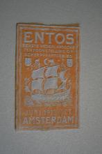 SLUITZEGEL SCHEEPVAART TENTOONSTELLING 1913 AMSTERDAM, Ophalen