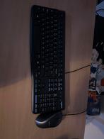 Logitech Toetsenbord en Muis - Werkt Prima!, Gebruikt, Toetsenbord en muis-set, Ophalen of Verzenden, Qwerty