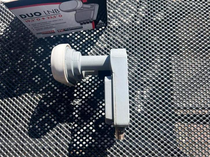 Duo LNB Astra 1 & 3 - 4 ontvangers, Audio, Tv en Foto, Schotelantennes, Gebruikt, Overige merken, Ophalen of Verzenden