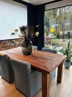 Houten Eettafel - Robuust en Stijlvol, Huis en Inrichting, Ophalen, 100 tot 150 cm, Tijdloos, 150 tot 200 cm