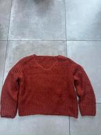 ROEST BRUIN DIKKE GEBREIDE WOLLEN TRUI PULLOVER KID MOHAIR L, Kleding | Dames, Truien en Vesten, Ophalen of Verzenden, Zo goed als nieuw