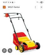 Grasmaaier en een gras verticuleer elektrische, Tuin en Terras, Grasmaaiers, Ophalen, Elektrische grasmaaier, Opvangzak, 40 t/m 49 cm