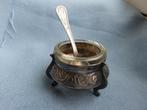 Rusland / Russia - zoutvaatje met lepeltje - midden 20e eeuw, Antiek en Kunst, Ophalen of Verzenden