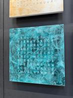 Nieuw Qlocktwo Vintage Copper Design Klok 45x45 Woordklok, Huis en Inrichting, Woonaccessoires | Klokken, Nieuw, Ophalen of Verzenden