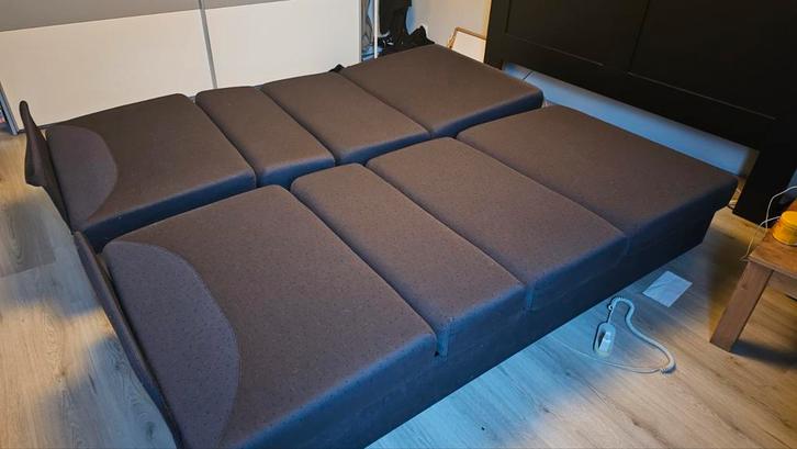 2x bedbodem Pullman (elektrisch verstelbaar) 90x210, Huis en Inrichting, Slaapkamer | Matrassen en Bedbodems, Gebruikt, 90 cm