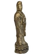 Chinese bronzen Guanyin (Kwan Yin), Ophalen of Verzenden, Gebruikt