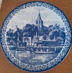 Delfs blauwe borden 9 stuks., Antiek en Kunst, Ophalen