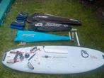 Fanatic Viper 80 surfplank + toebehoren en 3 zeilen, Watersport en Boten, Windsurfen, Ophalen, 250 tot 300 cm, Gebruikt, Met vin(nen)