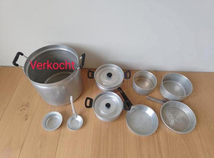 Aluminium Kookpannen Set. Bo-camp., Caravans en Kamperen, Kampeeraccessoires, Ophalen of Verzenden