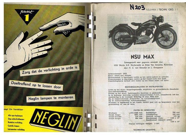 BOEKEN-NSU-PANTHER-PARILLA-RAP-RIVERSIDE MOTOR BROMFIETS, Motoren, Handleidingen en Instructieboekjes, Overige merken, Ophalen of Verzenden