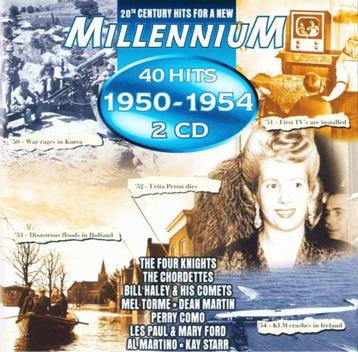 Millennium Hits - 40 Hits 1950-1954 beschikbaar voor biedingen
