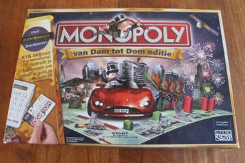 Parker Monopoly van Dam tot Dom luxe editie beschikbaar voor biedingen