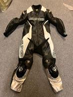Race Motorpak Arlen ness leer zwart-wit mt. 58, Motoren, Kleding | Motorkleding, Ophalen, Arlen ness, Tweedehands, Heren
