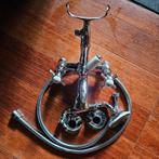 Vintage badkraan met handdouche, Doe-het-zelf en Verbouw, Sanitair, Ophalen of Verzenden, Zo goed als nieuw, Chroom, Kraan