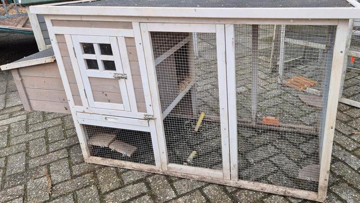 Kippenhok max grijs, Dieren en Toebehoren, Pluimvee | Toebehoren, Ophalen