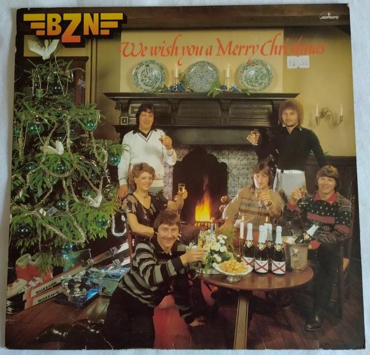 LP BZN - We Wish You A Merry Christmas 1981, Cd's en Dvd's, Vinyl | Pop, Gebruikt, 1980 tot 2000, 12 inch, Ophalen of Verzenden