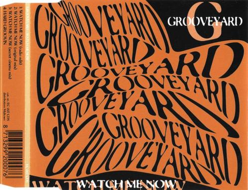 Grooveyard – Watch Me Now CD Maxisingle 1995 💿, Cd's en Dvd's, Cd Singles, Zo goed als nieuw, Dance, 1 single, Maxi-single, Verzenden