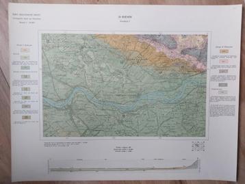 110 / Geologische kaart uit 1936 Rhenen eo Kwartblad I beschikbaar voor biedingen