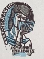Jan Battermann ex Libris Cees Andriessen, Antiek en Kunst, Verzenden