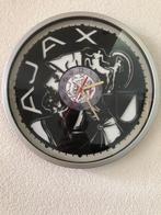 Ajax clock met oude logo in vinyl, Verzamelen, Ophalen of Verzenden, Zo goed als nieuw, Ajax, Overige typen