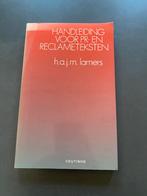 H.A.J.M. Lamers - Handleiding voor pr- en reclameteksten, Ophalen of Verzenden, Zo goed als nieuw, H.A.J.M. Lamers
