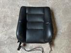 Mercedes W124 C124 Stoel Rugvlak Recaro Zwart Leder, Auto-onderdelen, Interieur en Bekleding, Ophalen of Verzenden, Gebruikt, Mercedes-Benz