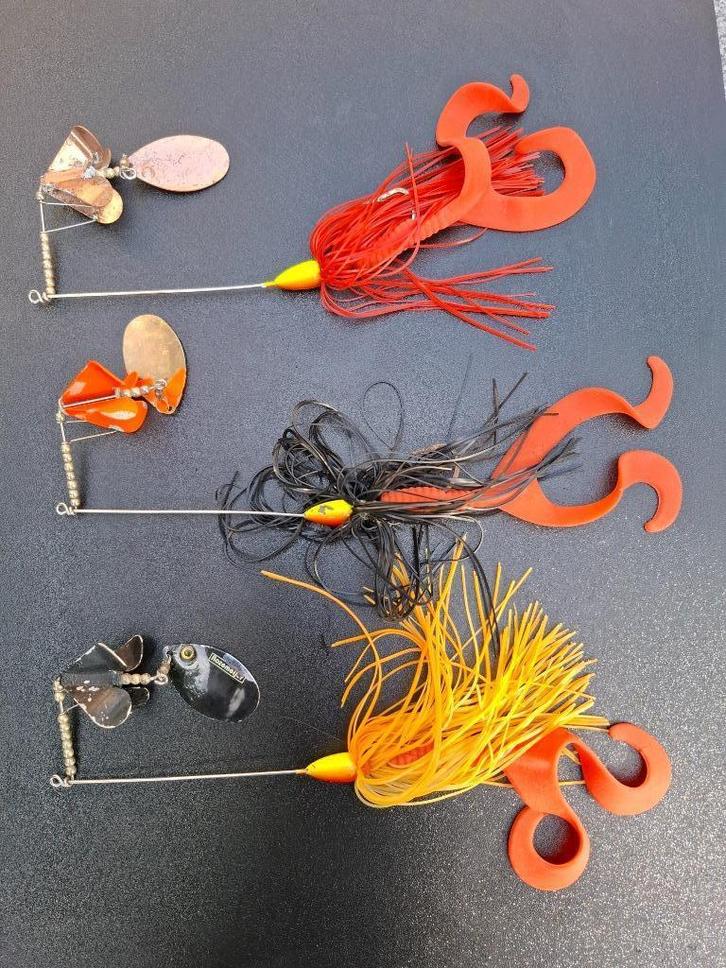 3 x Rozemeijer Buzzbait, Watersport en Boten, Hengelsport | Roofvissen, Gebruikt, Overige typen, Ophalen of Verzenden