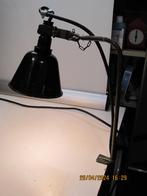vintage tafellamp spot met klem  (301), Huis en Inrichting, Lampen | Tafellampen, Gebruikt, Vintage, Ophalen of Verzenden, Metaal