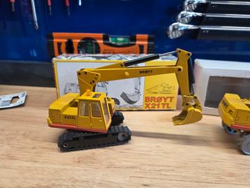 Brøyt X21TL Graafmachine 1:50 Nzg Conrad Rupskraan  beschikbaar voor biedingen