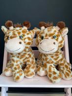 2 giraffen knuffels (31cm), Kinderen en Baby's, Ophalen of Verzenden, Zo goed als nieuw