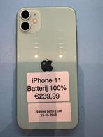 iPhone 11 Groen – 64GB –Batterij 100%– €239,99 –Met garantie, Ophalen, Zo goed als nieuw, Overige typen, Apple iPhone