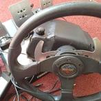 Logitech G27 modded full size stuurwiel + Thrustmaster pedal, Computers en Software, Ophalen, Logitech G