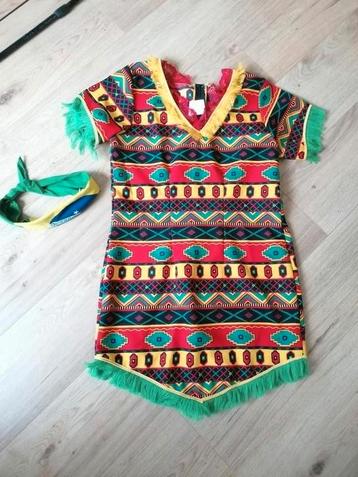 Feest jurkje salsa, carnaval, bedrijfsfeestje beschikbaar voor biedingen