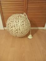 lamp metaal bol straal van 20cm, Huis en Inrichting, Lampen | Hanglampen, Ophalen, Gebruikt, Art deco, Metaal