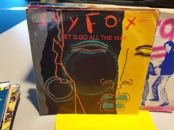 Sly Fox - Let's go all the way (w2), Cd's en Dvd's, Vinyl Singles, Pop, Ophalen of Verzenden
