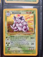 Nidoking 11/102 Base Set, Ophalen of Verzenden, Zo goed als nieuw, Losse kaart
