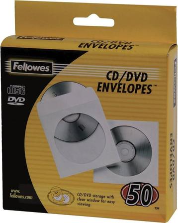 Fellowes CD / DVD enveloppen 30 stuks beschikbaar voor biedingen