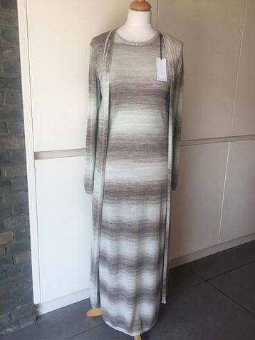 Cesar Casier jurk en vest 36/38, met prijskaartje 605€ beschikbaar voor biedingen