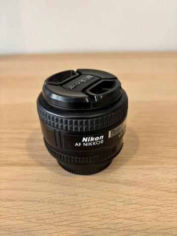 Nikon AF 50mm 1.4D in uitstekende staat! beschikbaar voor biedingen