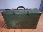 Vintage groene koffer. Gebruikt!, 60 tot 70 cm, Overige materialen, Gebruikt, Ophalen of Verzenden