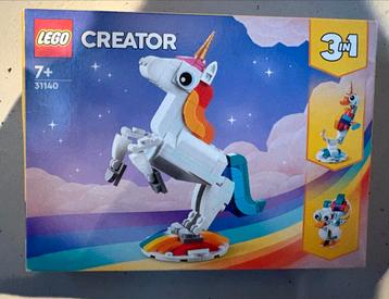 LEGO Creator 31140 Eenhoorn 3-in-1 Nieuw! beschikbaar voor biedingen