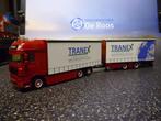 WSI DAF XF 105 combi Tranex, Hobby en Vrije tijd, Modelauto's | 1:50, Ophalen of Verzenden, Nieuw, Bus of Vrachtwagen, Wsi