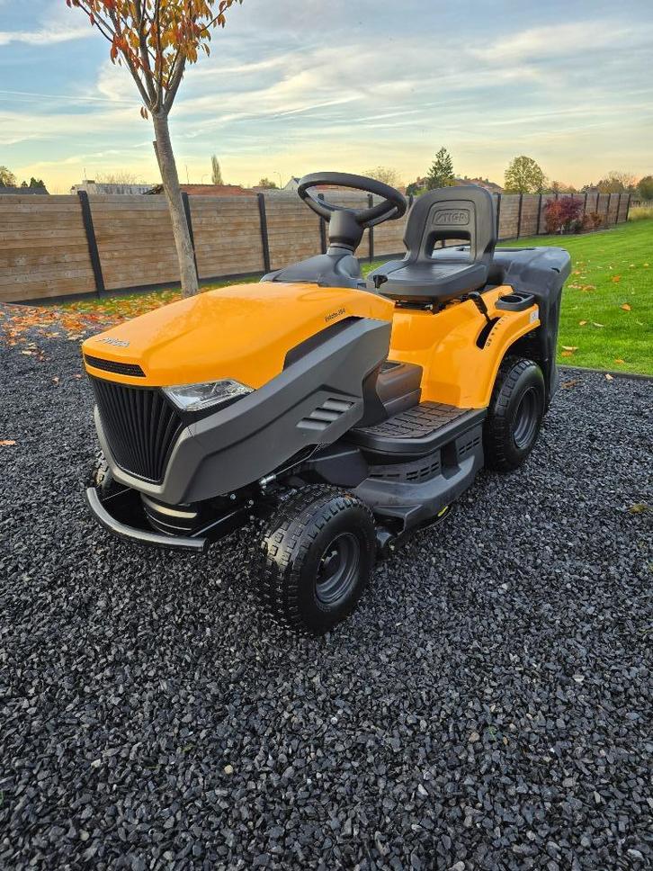 Stiga Estate 384 Hydro MPST zitmaaier – als nieuw, 84 cm, Tuin en Terras, Zitmaaiers, Zo goed als nieuw, Minder dan 90 cm, Elektrische starter