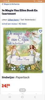 De magie van elfen - Gillian Kemp Kaart / Kaartendeck & boek, Boeken, Esoterie en Spiritualiteit, Gilian kemp, Tarot of Kaarten leggen